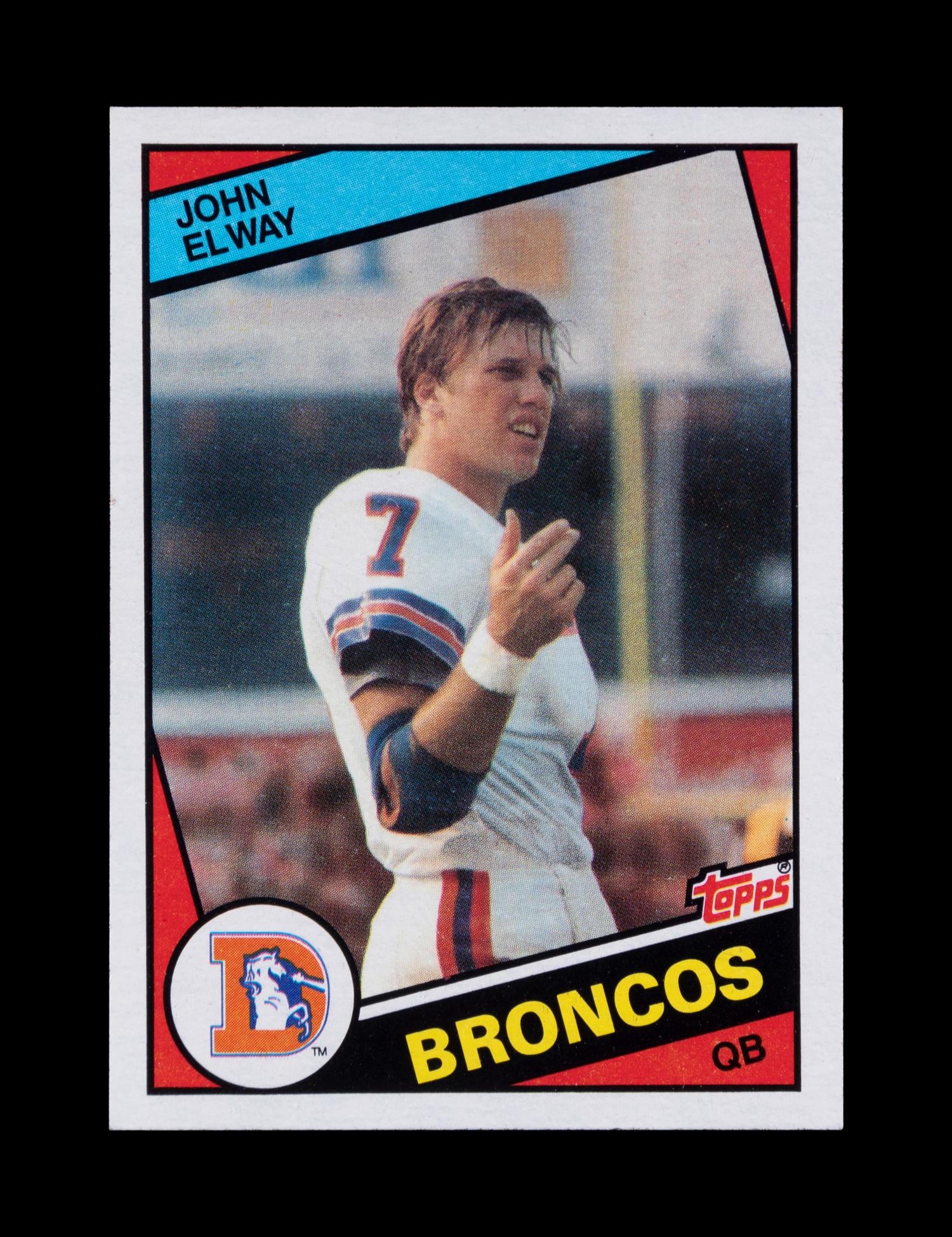 A Group of Six Topps Football Hall of Fame Rookie Cards (Including Tony Dorsett, John Elway, Dan Marino, Art Monk, Lawrence Taylor)