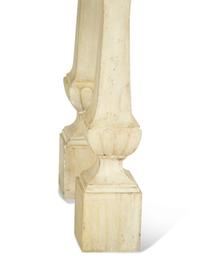 A Pair of Gustavian Style White-Painted Console Tables