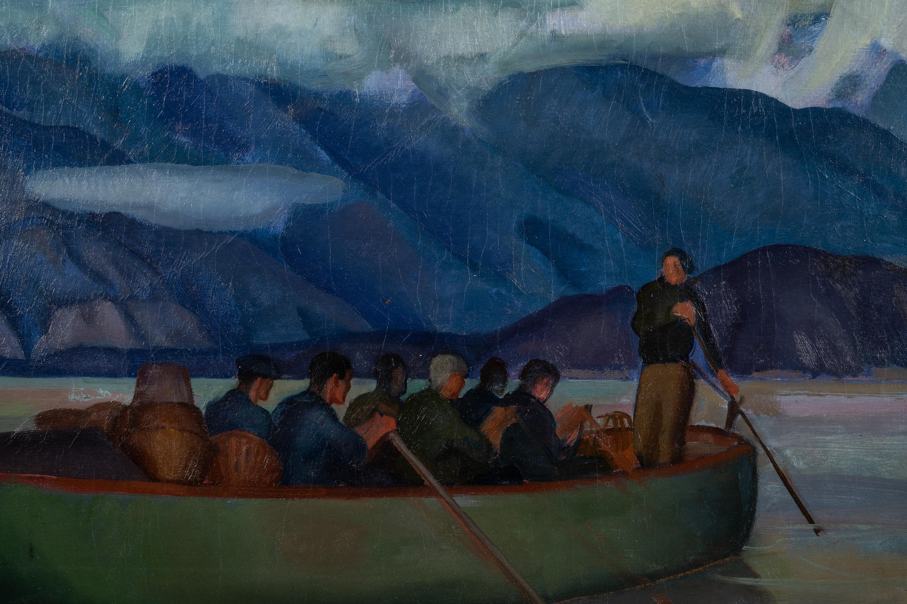 Untitled (Men in a Boat)
