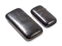 Two Russian Niello Silver Cigarette Cases