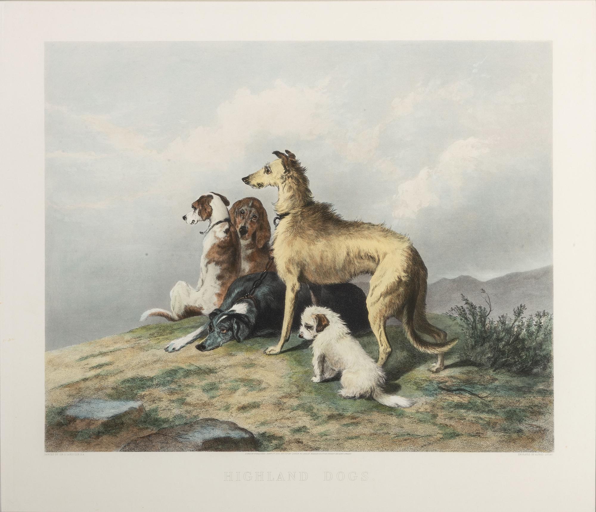 Alfred Lucas (English, 19th Century) after Sir Edwin Henry Landseer (English, 1802-1873)