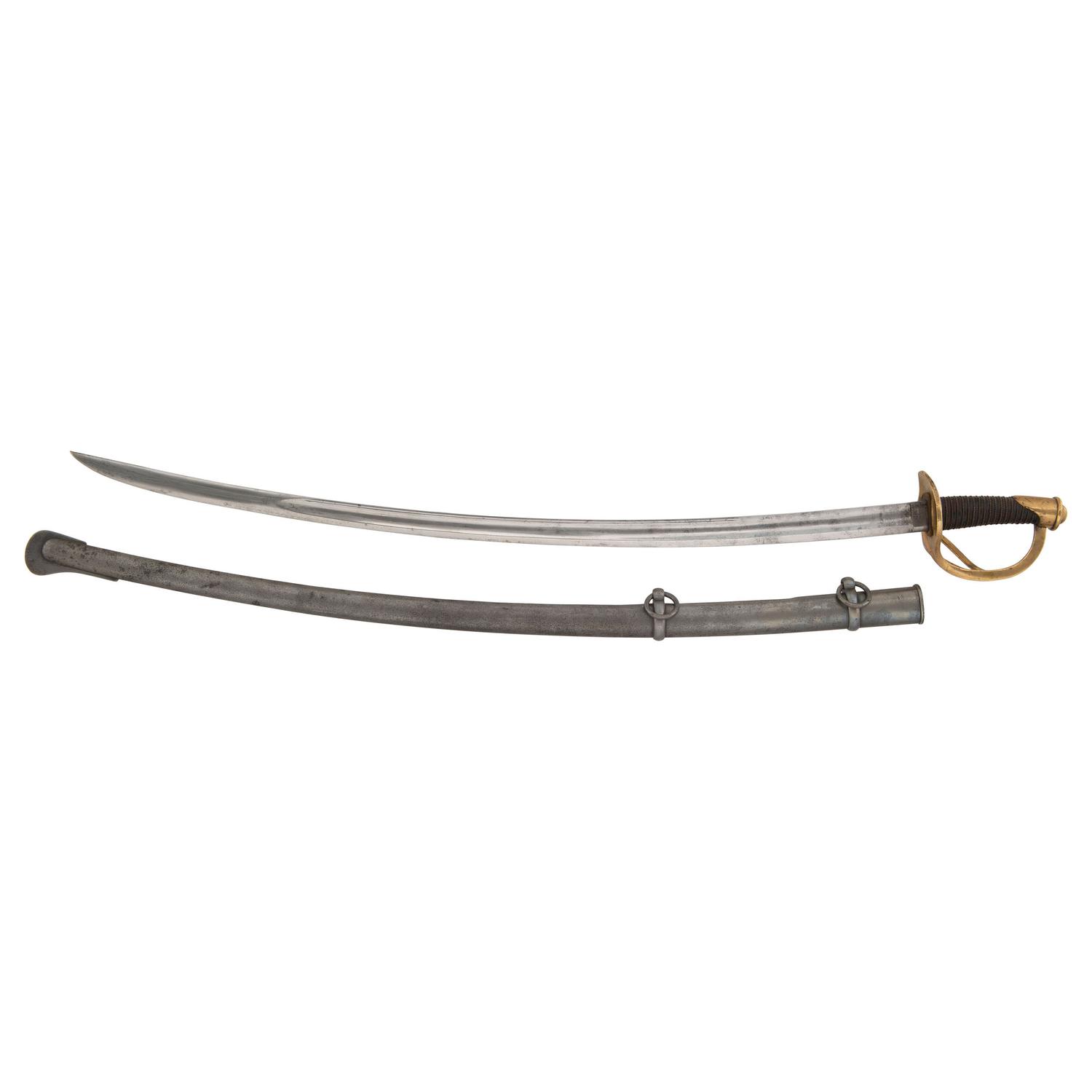 Mexican War-era Ames Model 1840 Heavy Cavalry Saber