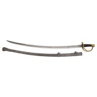 Mexican War-era Ames Model 1840 Heavy Cavalry Saber