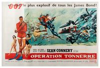 A French James Bond Thunderball Double Grande Poster