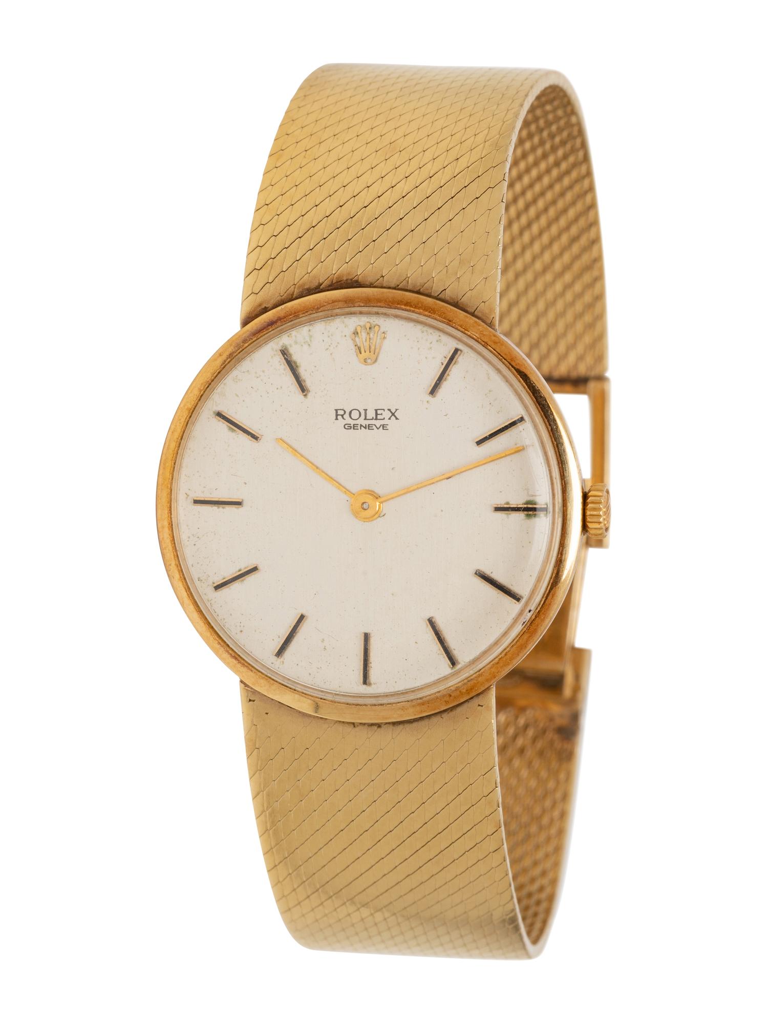 ROLEX, 14K YELLOW GOLD WATCH