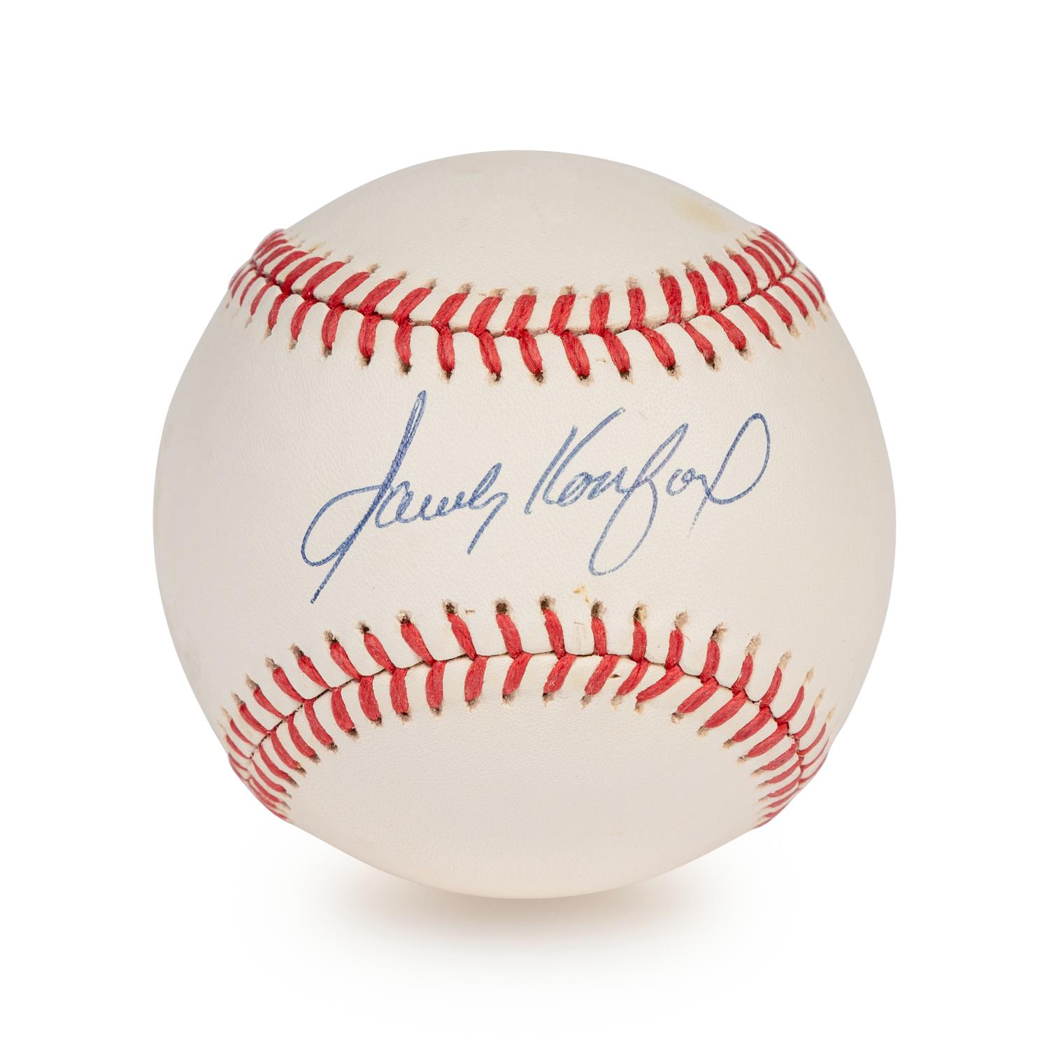 A Sandy Koufax Single Signed Autograph Baseball (Beckett Authentication Services Certified)