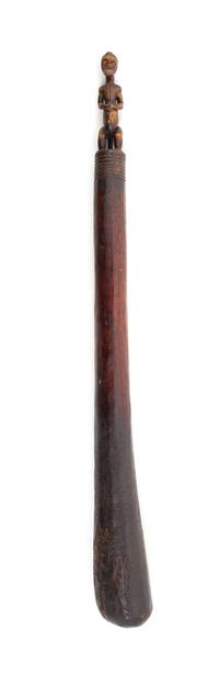 A Fang Reliquary Figure Pounder Height 26 inches. — GABON, LATE 19TH/EARLY 20TH CENTURY