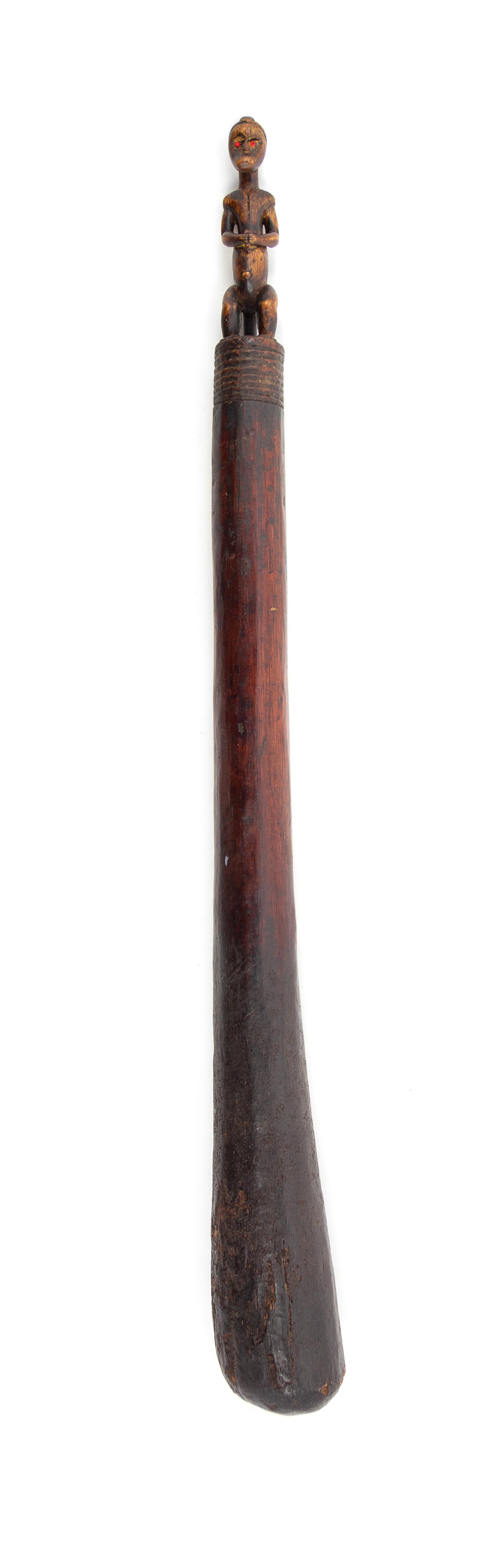 A Fang Reliquary Figure Pounder Height 26 inches. — GABON, LATE 19TH/EARLY 20TH CENTURY