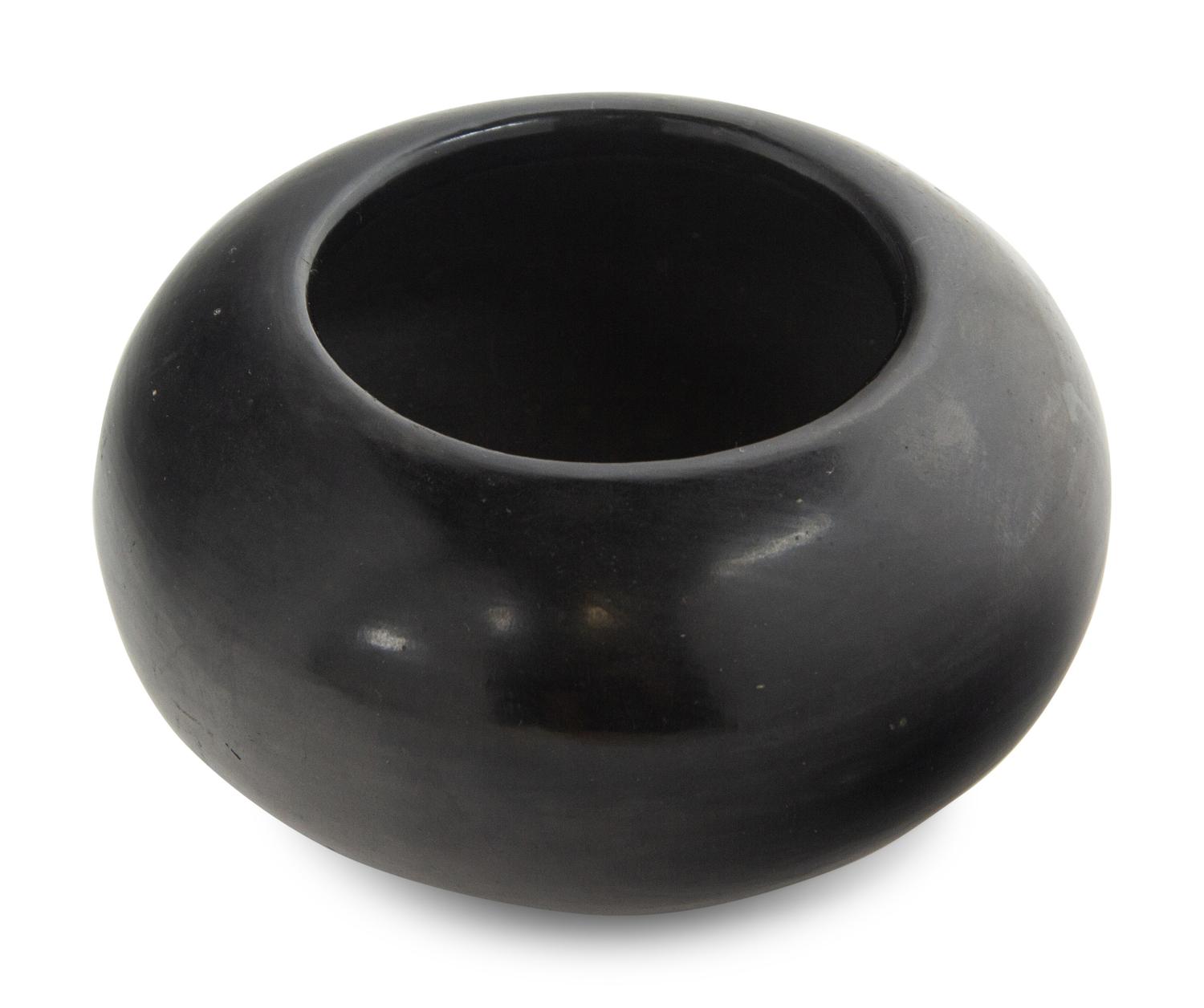 Blackware Pottery Jar, 1956-1965