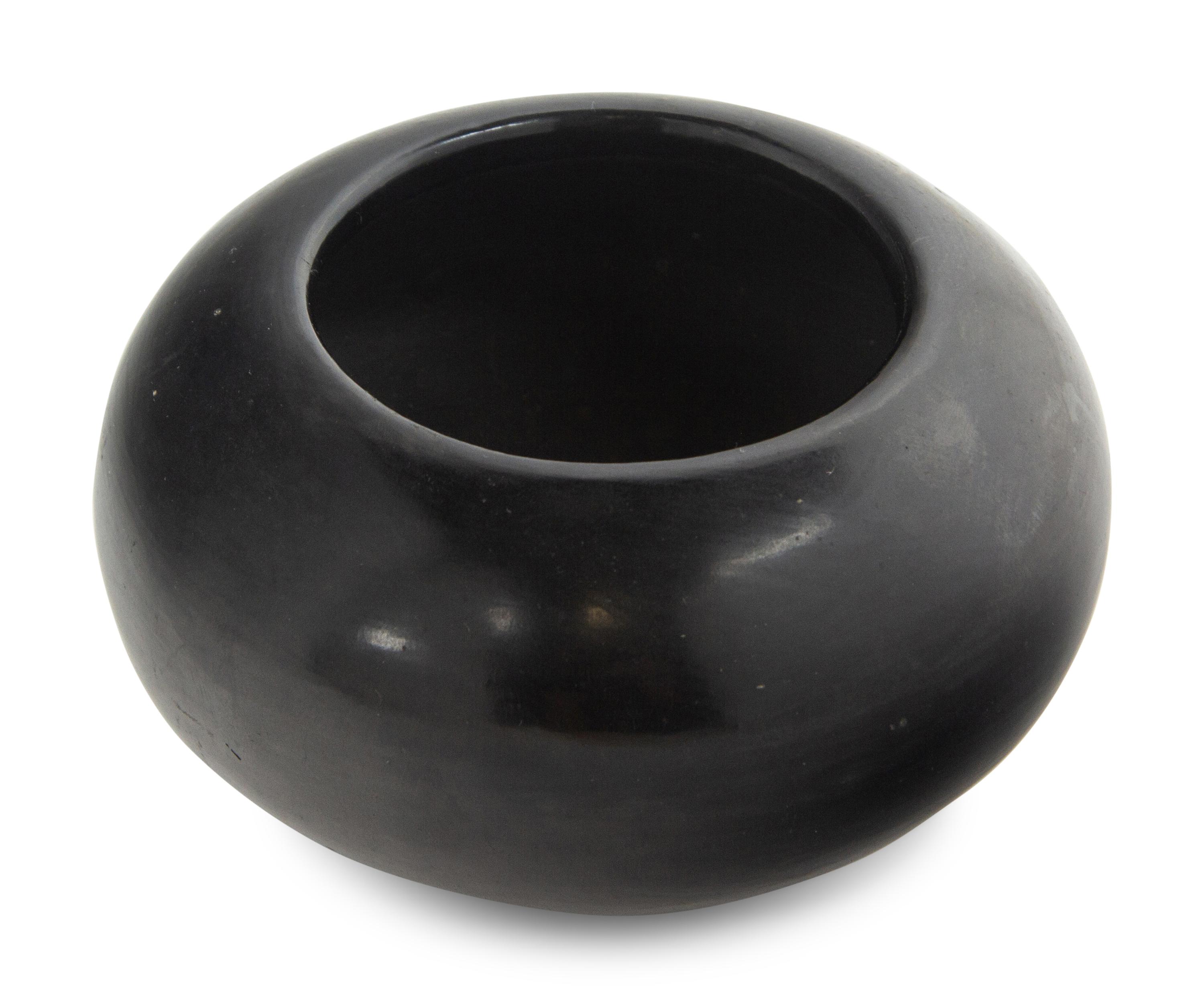 Blackware Pottery Jar, 1956-1965
