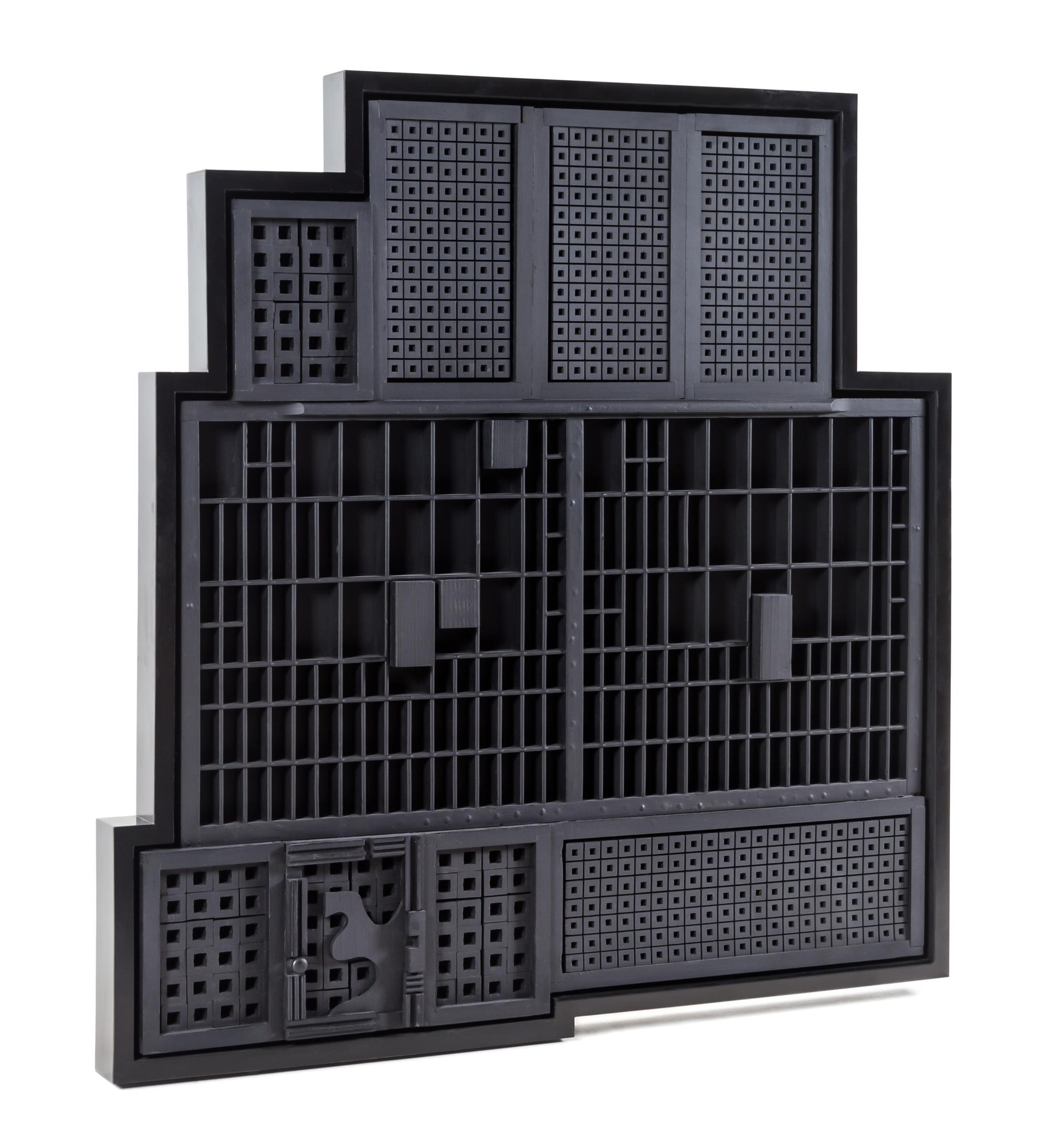 Louise Nevelson, (American, 1899-1988), Night Zag XVII, 1973