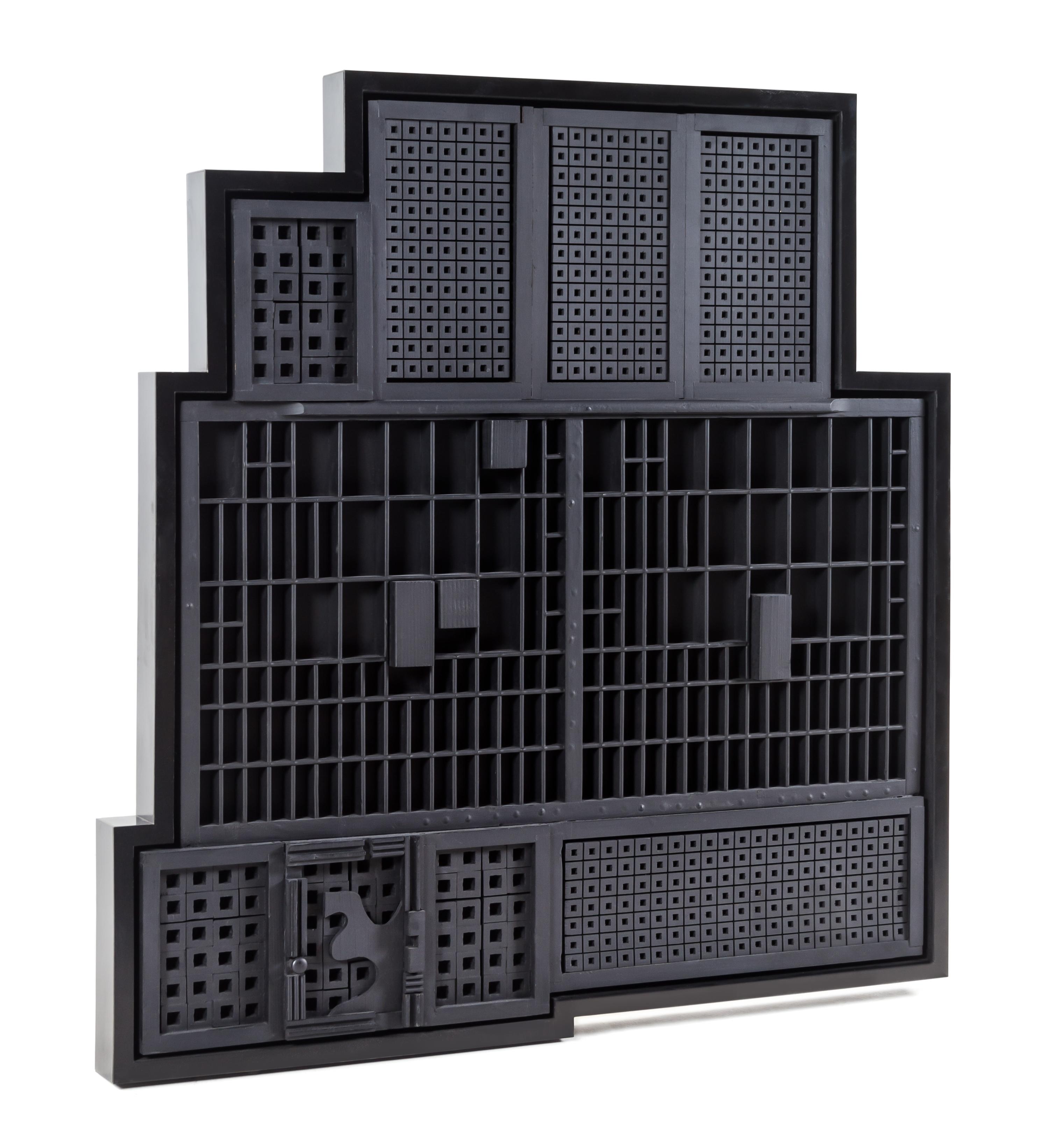 Louise Nevelson, (American, 1899-1988), Night Zag XVII, 1973