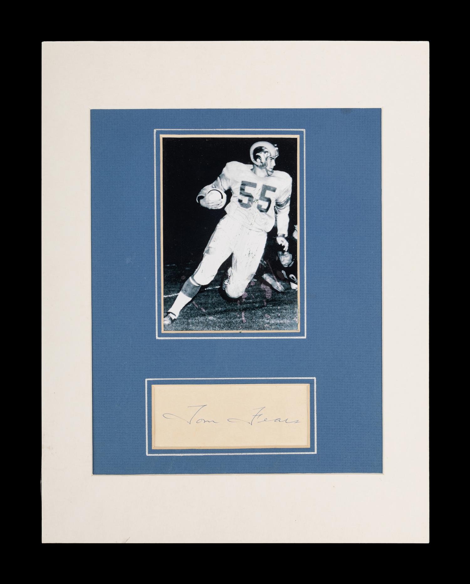 A Large Group of Signed Autograph Football Items Including Hall of Famers and Notables