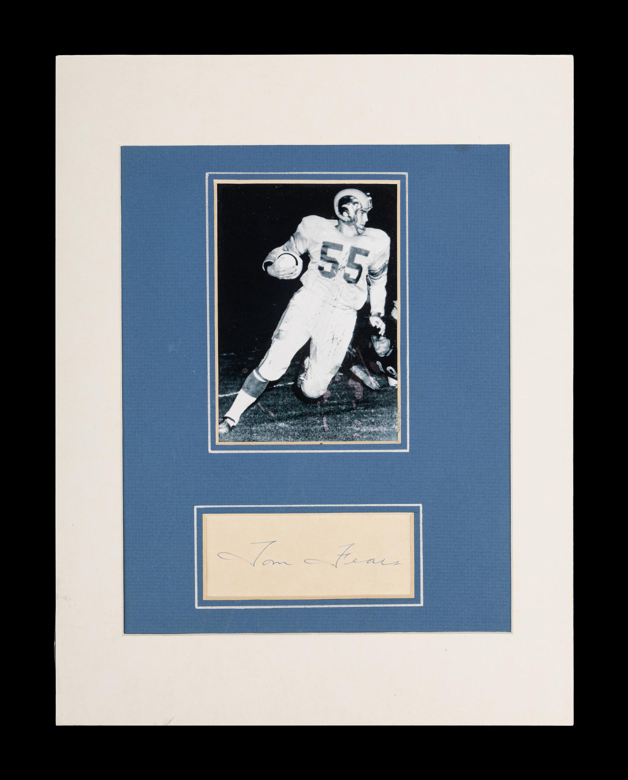 A Large Group of Signed Autograph Football Items Including Hall of Famers and Notables