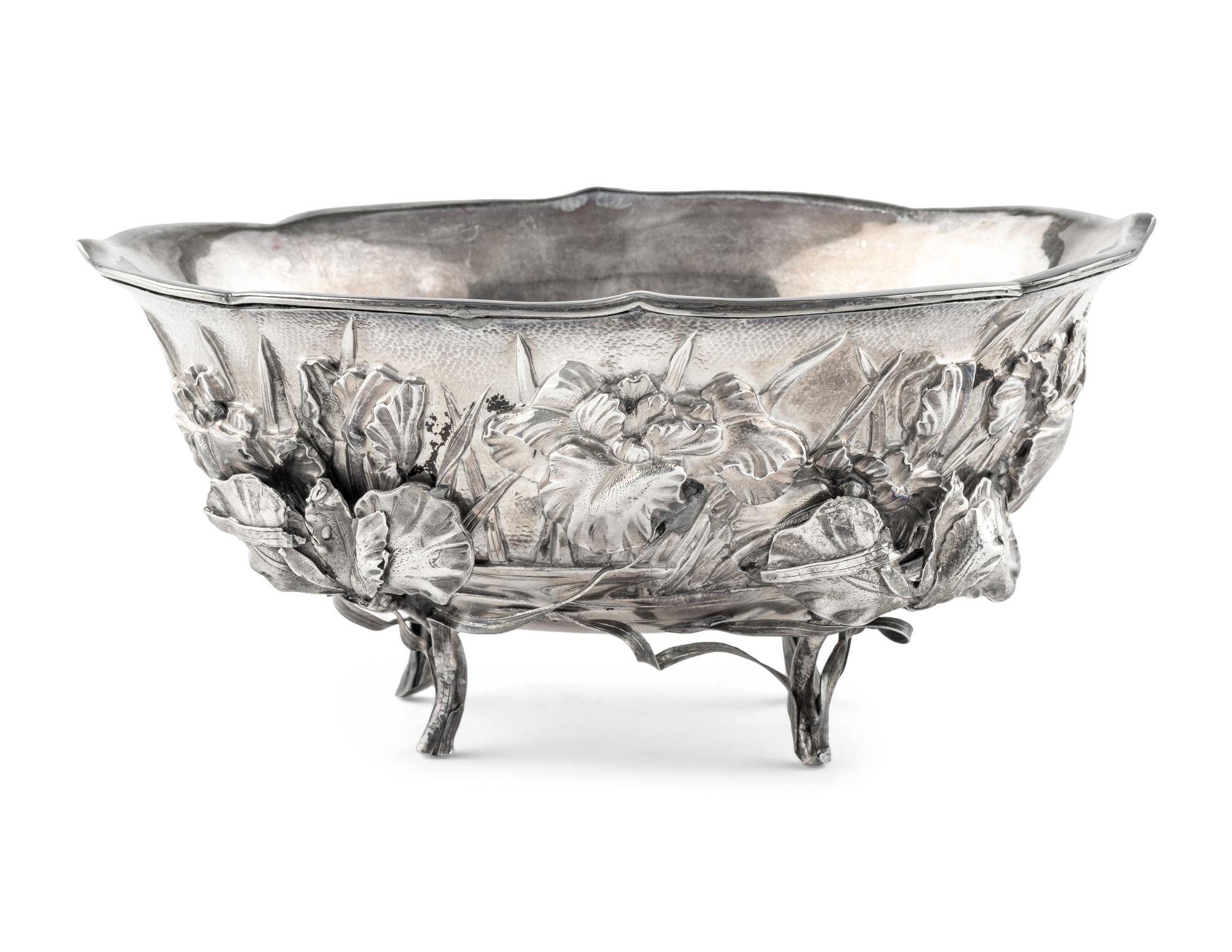 A Japanese Export Silver Bowl