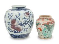 Two Chinese Porcelain Jars