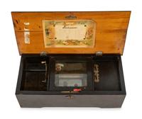 A Swiss Cylinder Music Box