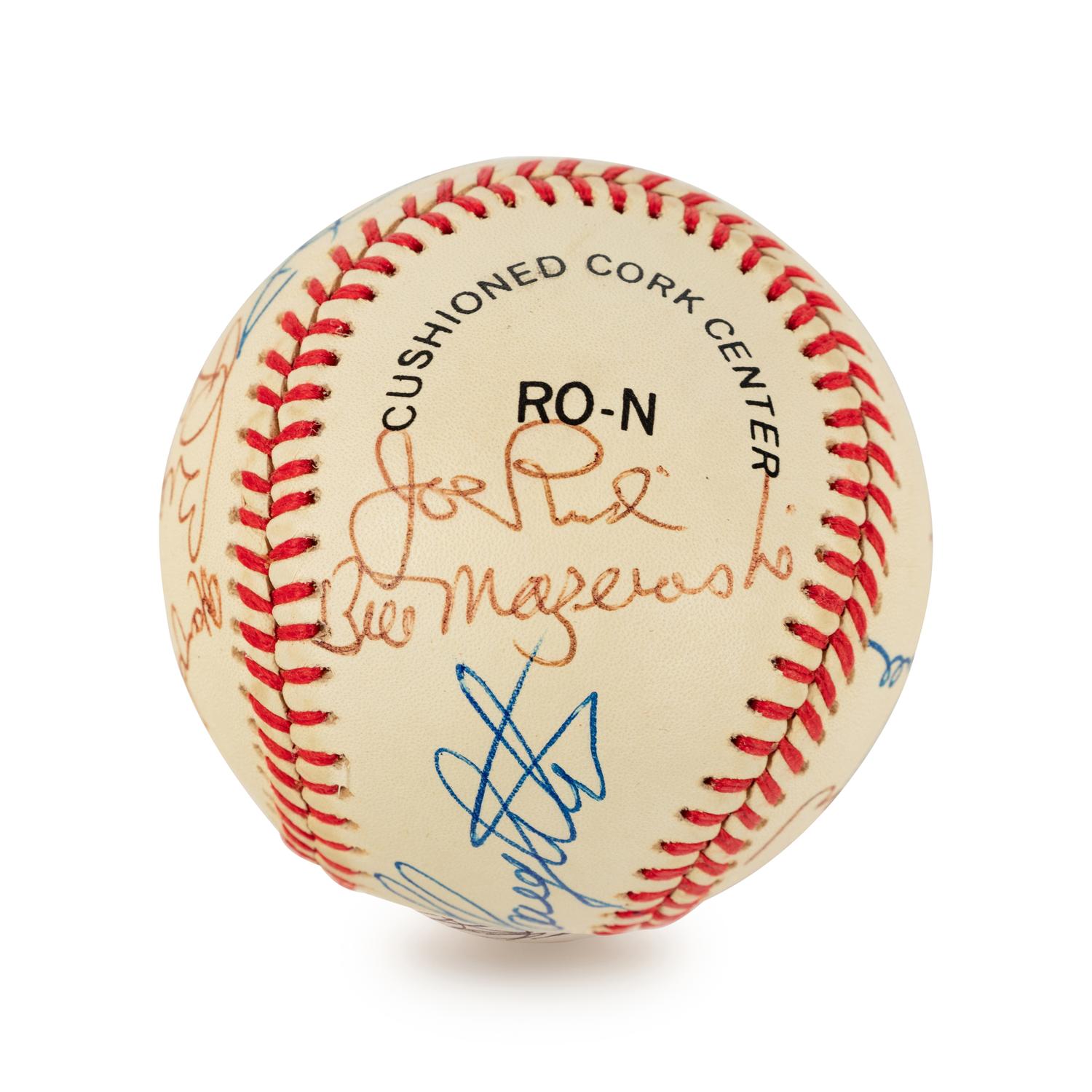 A Multi Signed Hall of Famer and Notables Autograph Baseball (Beckett Authentication Services BAS Certified)