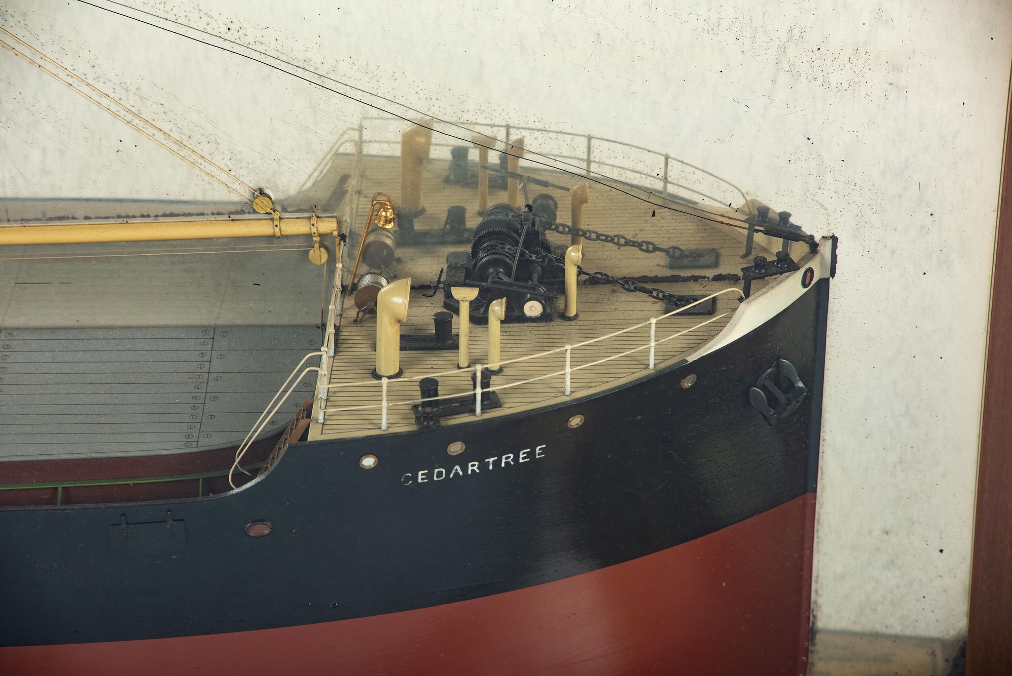 A Nautical Half Hull Model