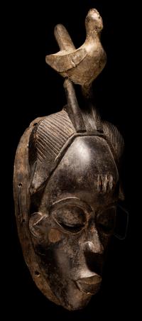 Three Yaure Wood Masks