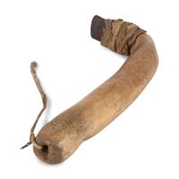 Plains Elk Antler Hide Scraper