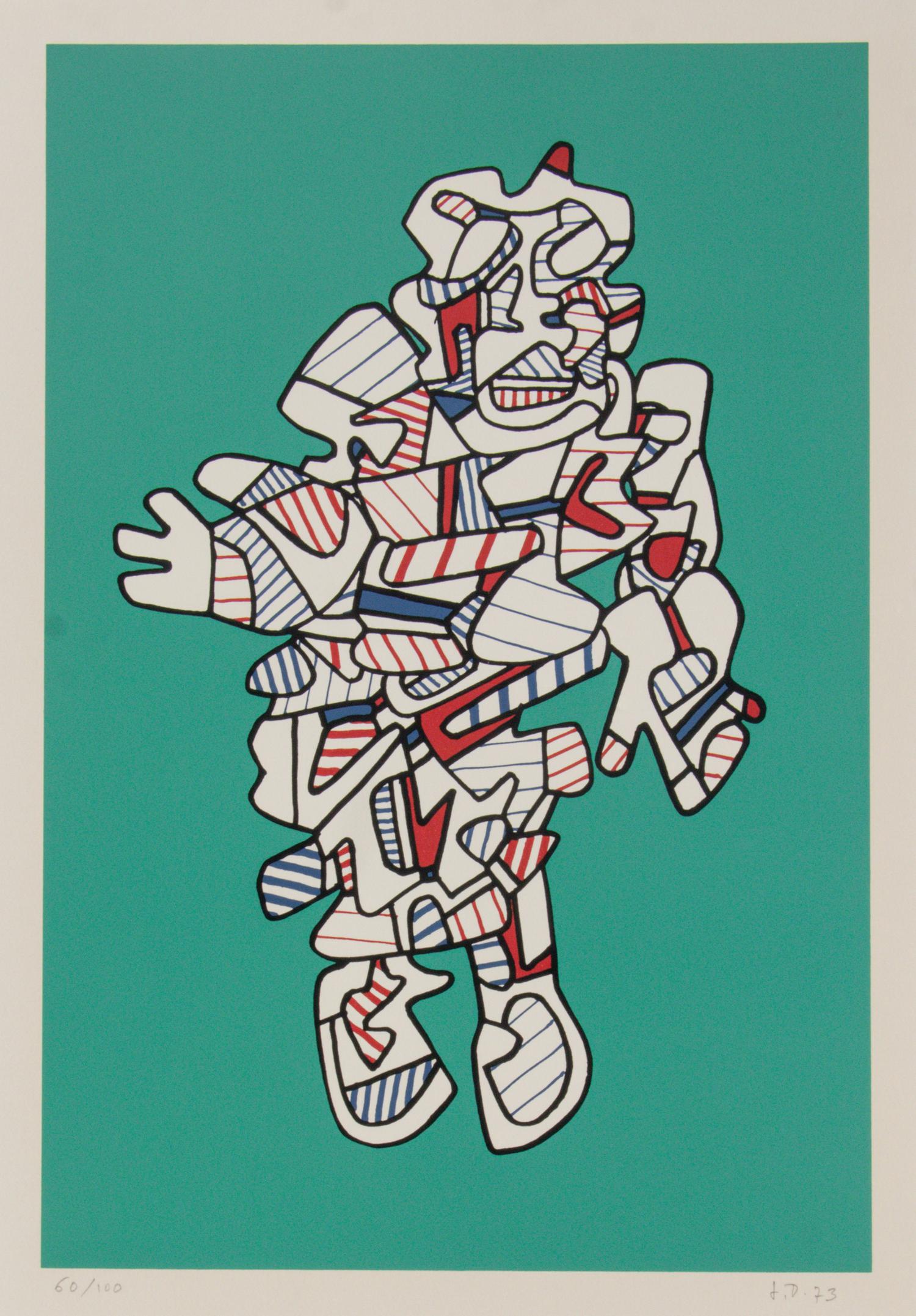 Protestator (Green) (from Présences Fugaces ), 1973