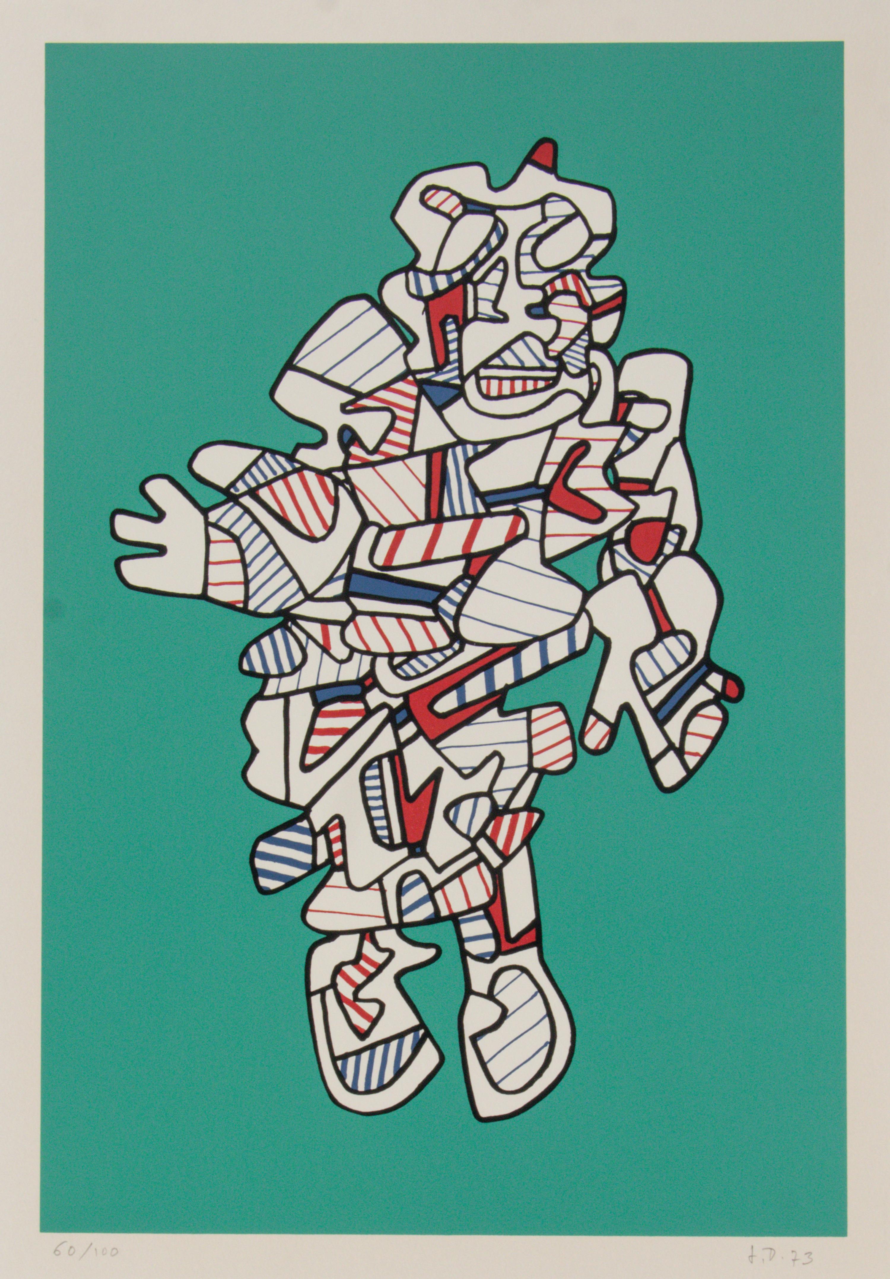 Protestator (Green) (from Présences Fugaces ), 1973