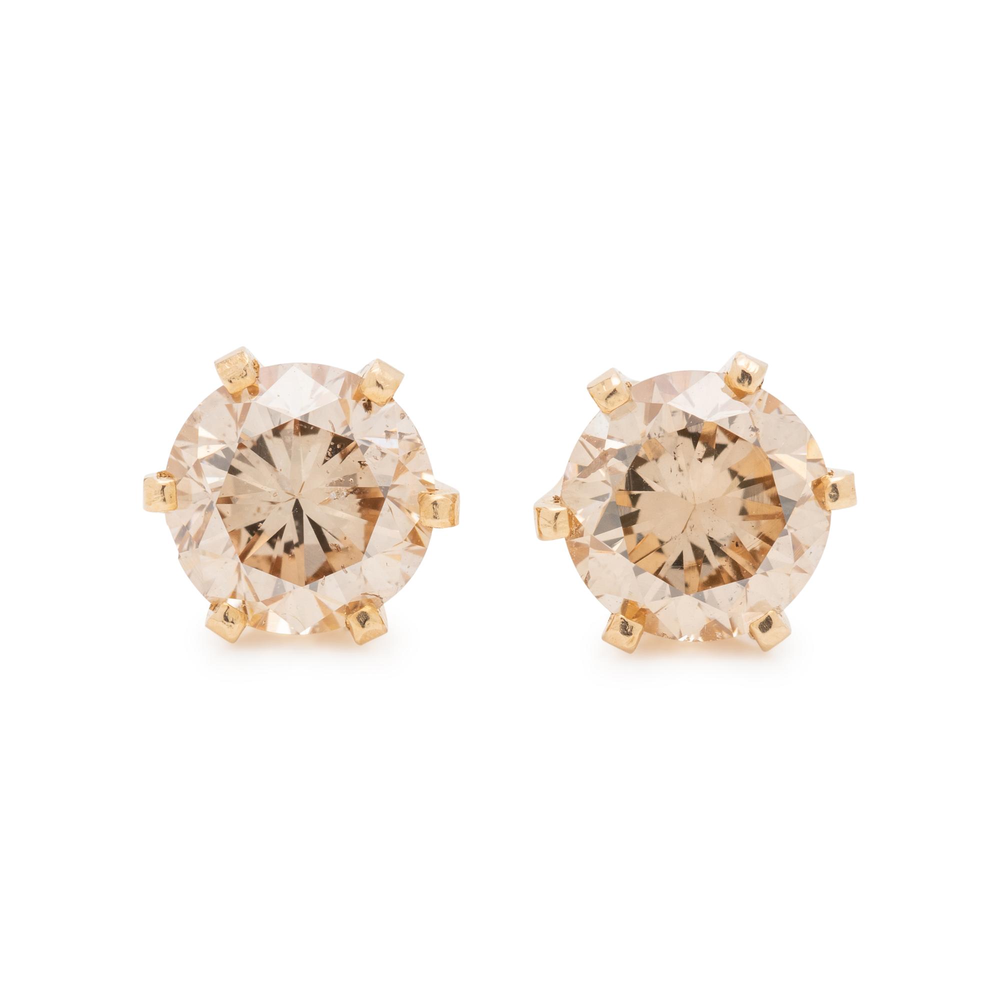 DIAMOND STUD EARRINGS