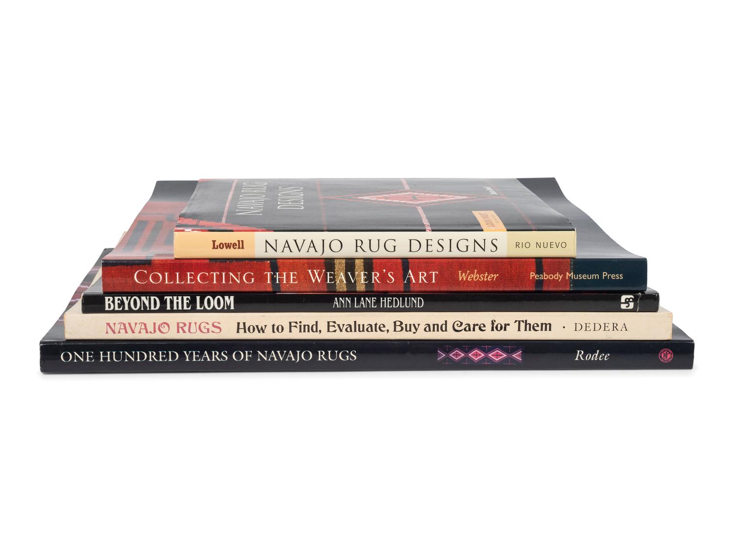 [SOUTHWEST] Books about Navajo Weavings