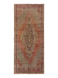 An Oushak Corridor Carpet