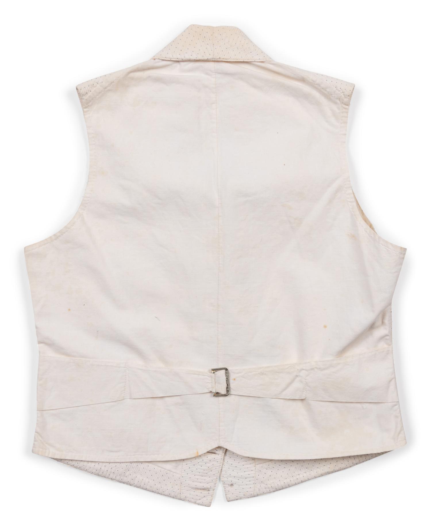 Three Men's 19th Century Waistcoats/Vests, 1850-70