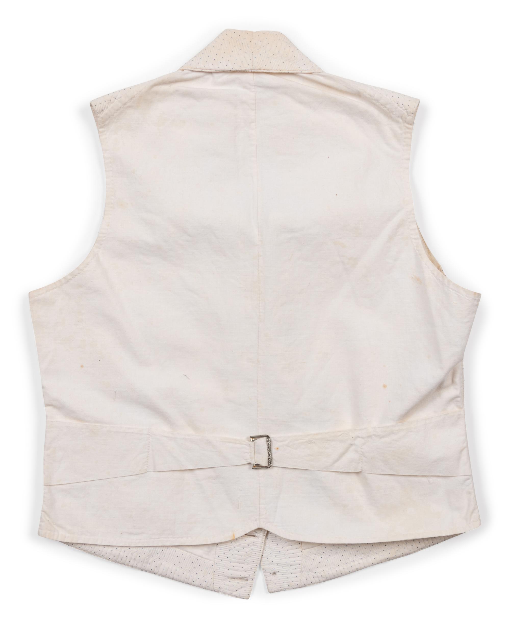 Three Men's 19th Century Waistcoats/Vests, 1850-70