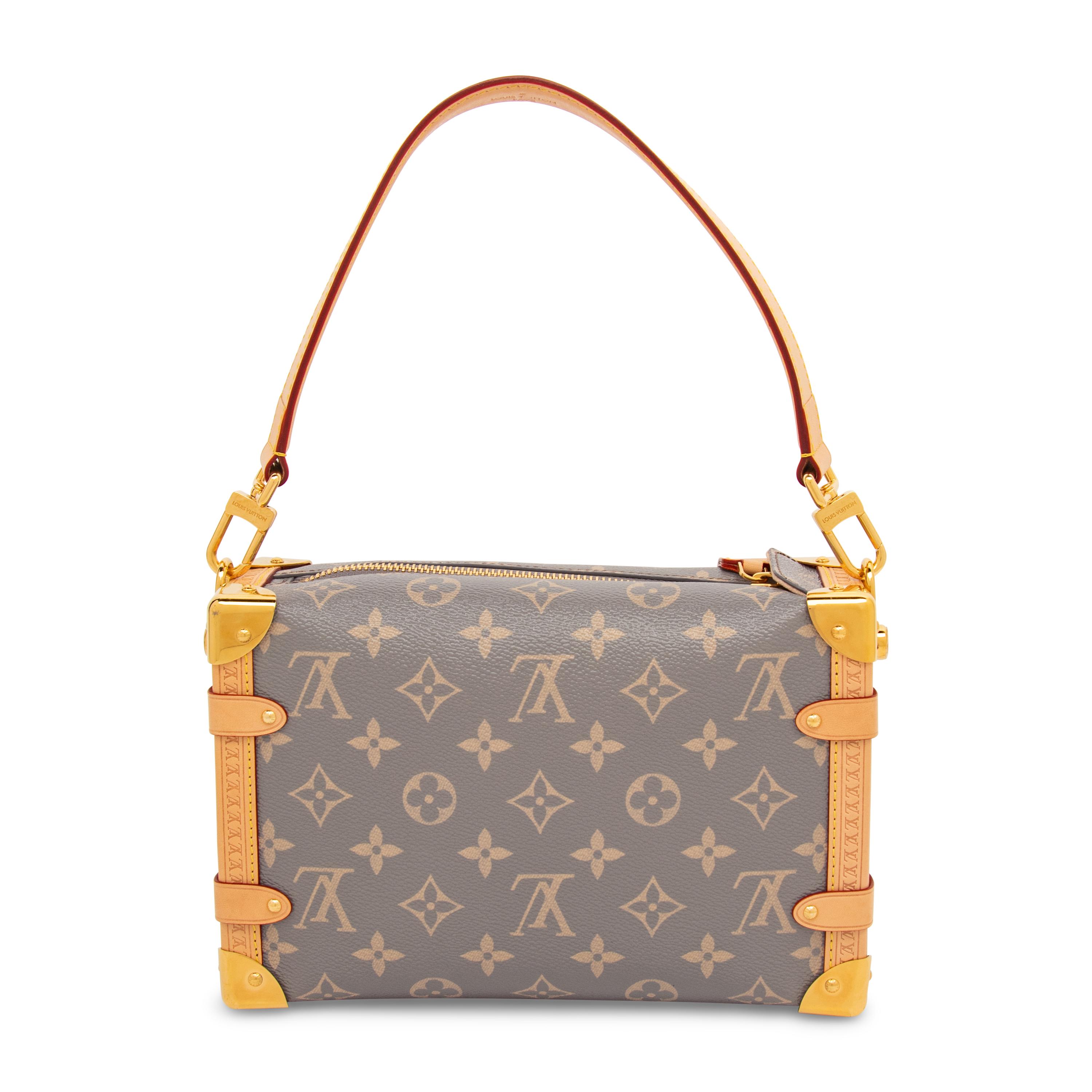 LOUIS VUITTON, MONOGRAM SIDE TRUNK MM BAG