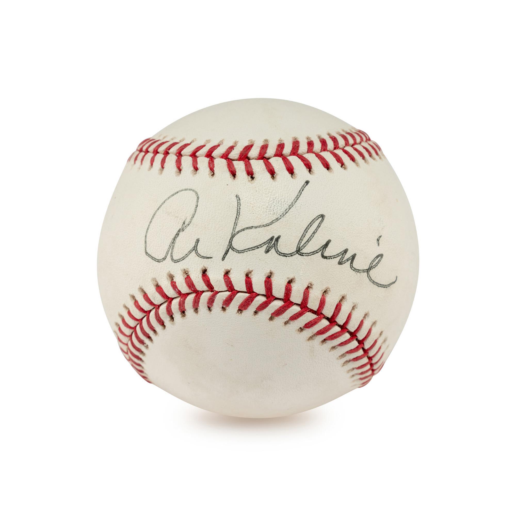 A Large Group of Hall of Fame and Notable Signed Autograph Baseballs (Beckett Authentication Services)