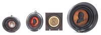 A Group of Four Portrait Medallions Diameter 6 3/8 inches.
