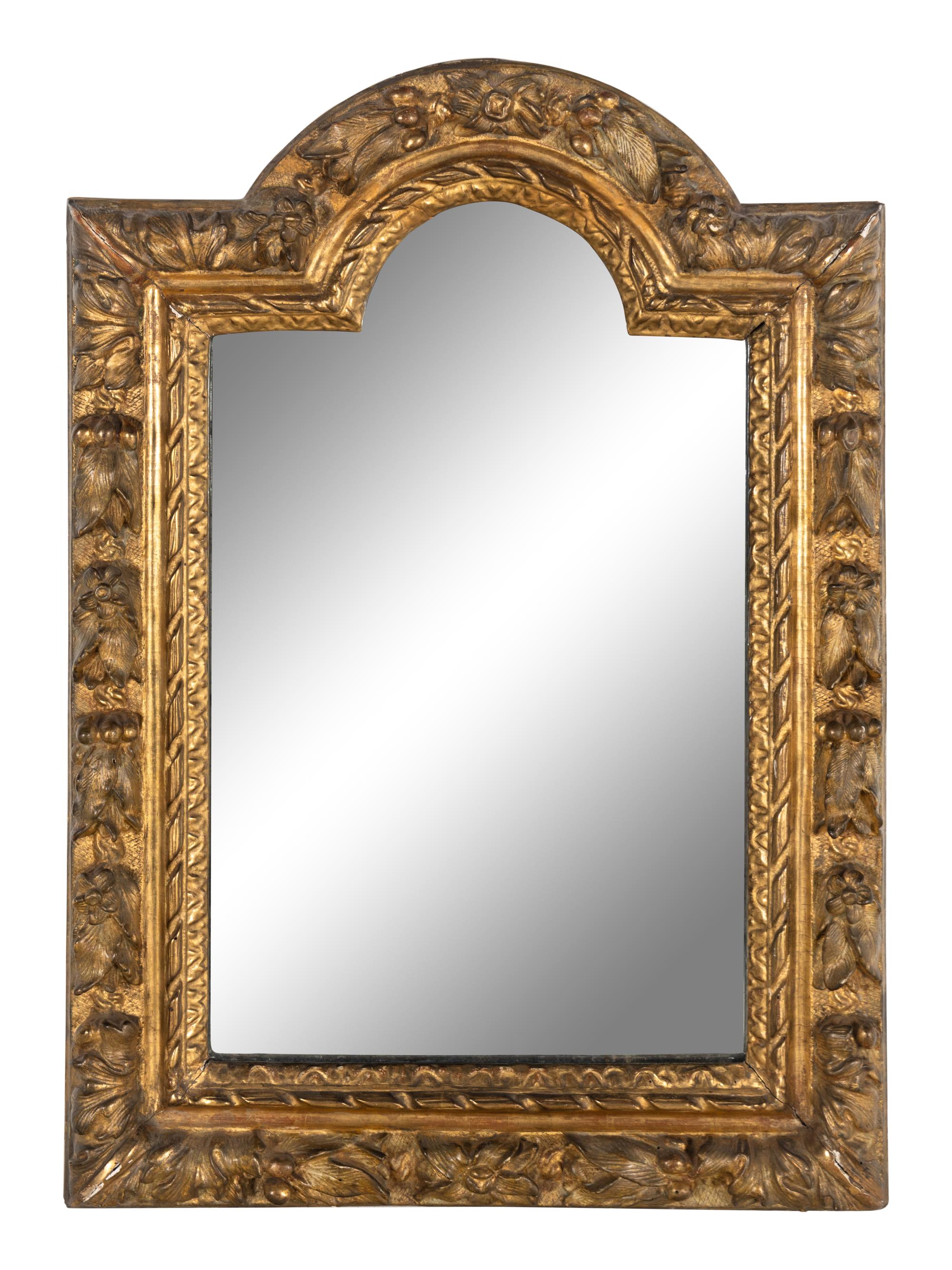 A Régence Style Giltwood Mirror