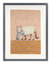 Gato con Pescado , 1988