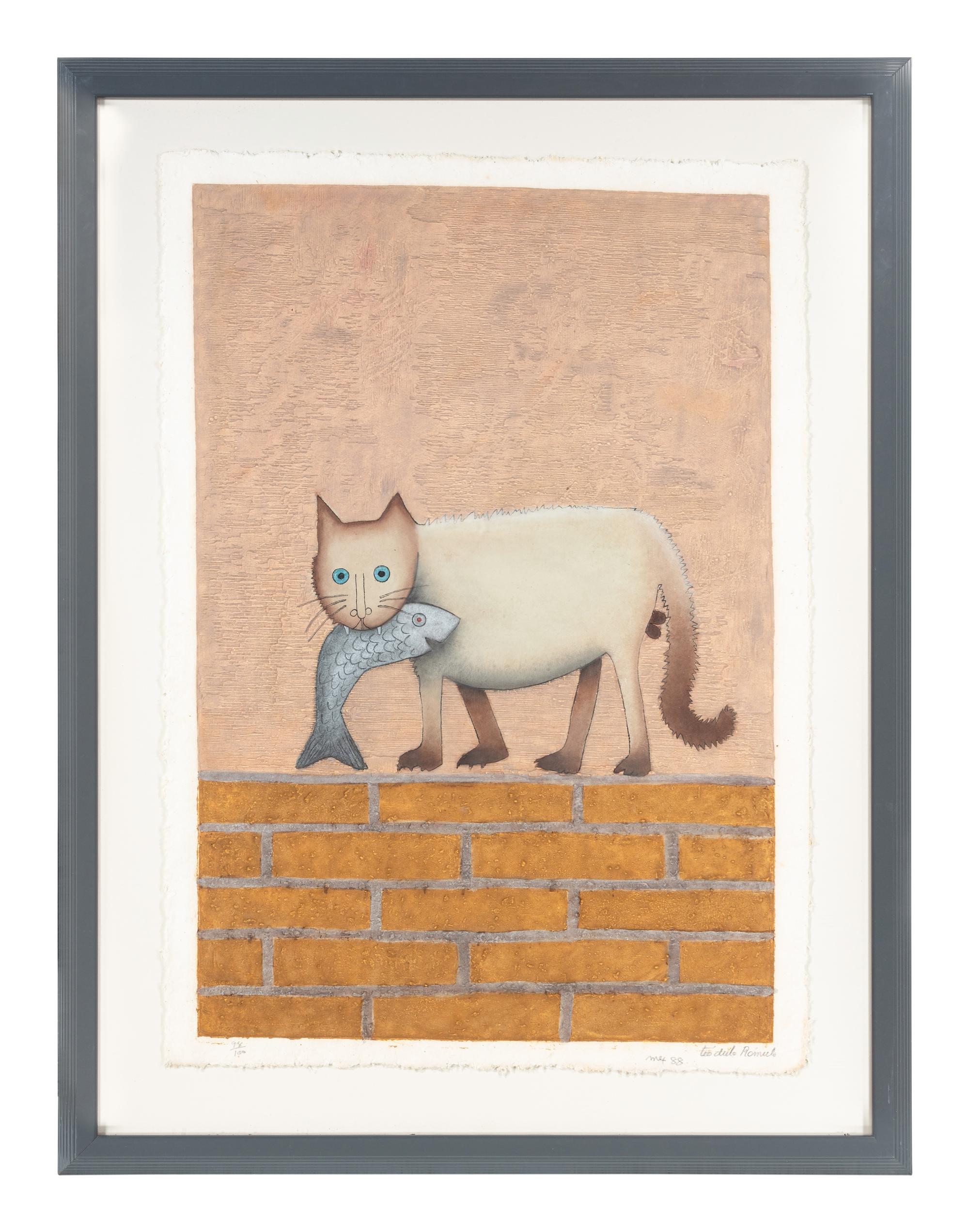 Gato con Pescado , 1988