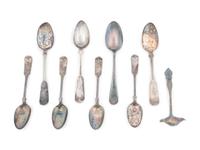 A Group of Silver Spoons