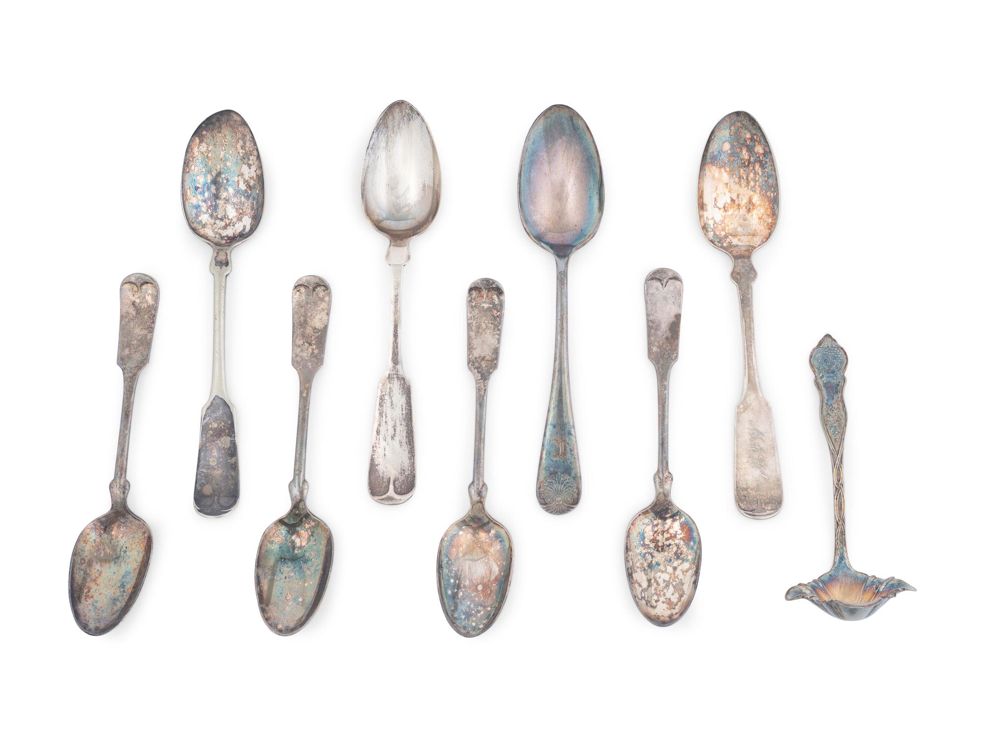 A Group of Silver Spoons