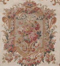 A French Aubusson Tapestry Panel Height of frame 24 1/4 x width 20 inches. — 19TH CENTURY