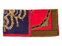 Collection of Five Cartier Scarves, 1980-2000s