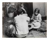 A group of three works