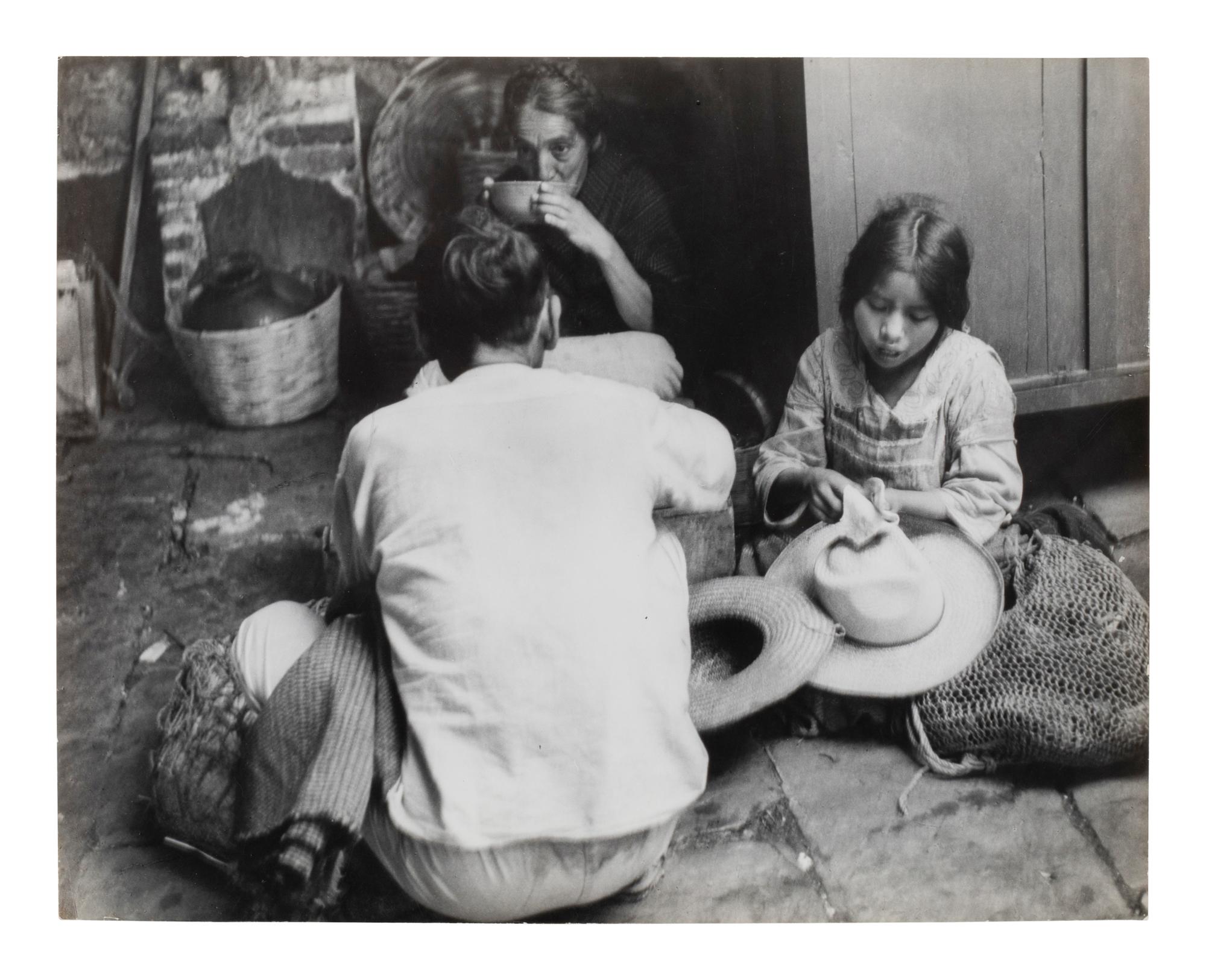 A group of three works