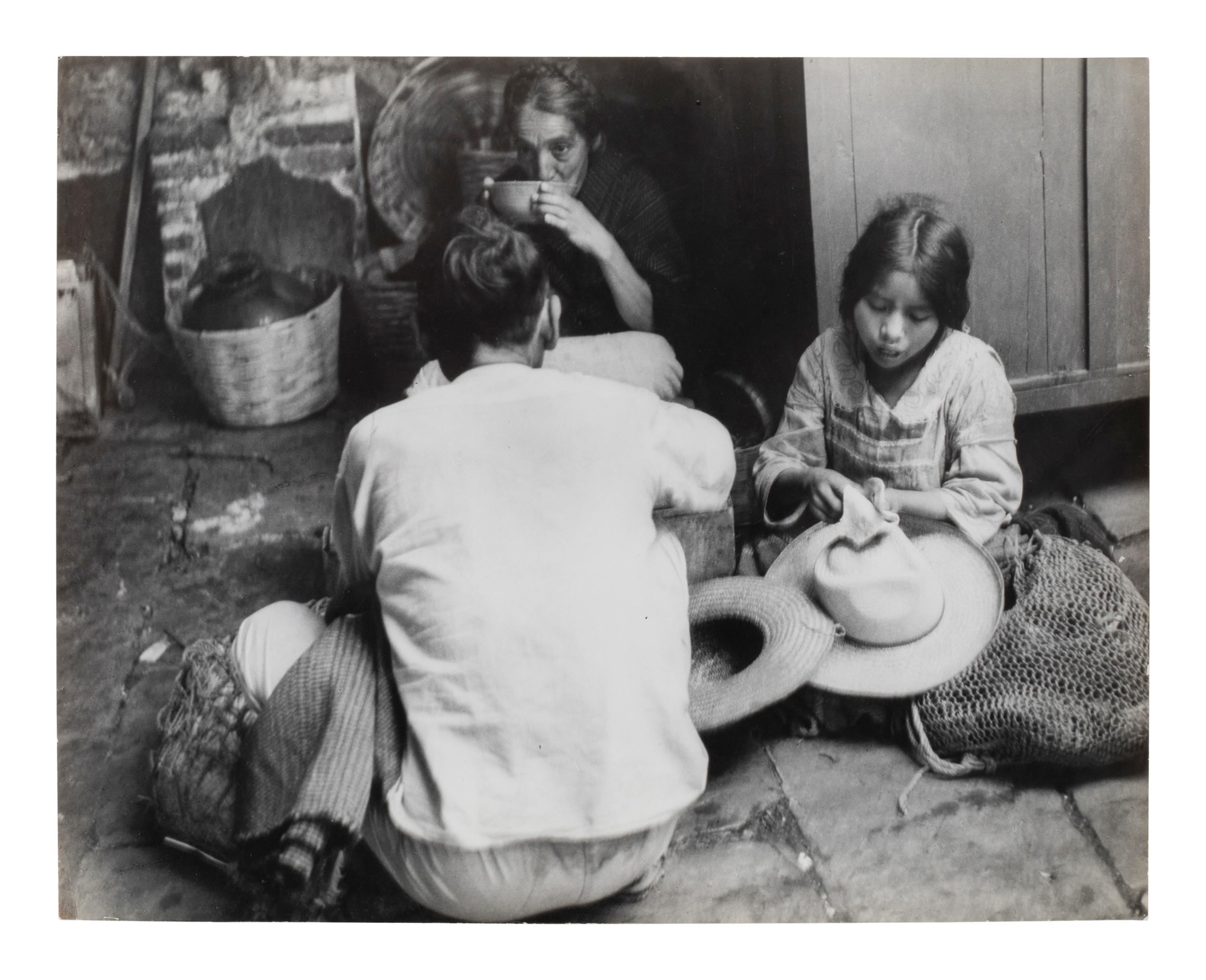 A group of three works