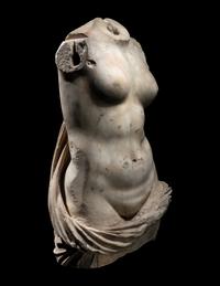 A Roman Marble Torso of the Goddess Venus (Pontia - Euploia Type)