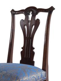 A Set of Eight George III Style Mahogany Dining Chairs