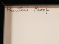 Two Works: Indian with Feather, Printer's Proof and Grandmother, edition I/X, 1977