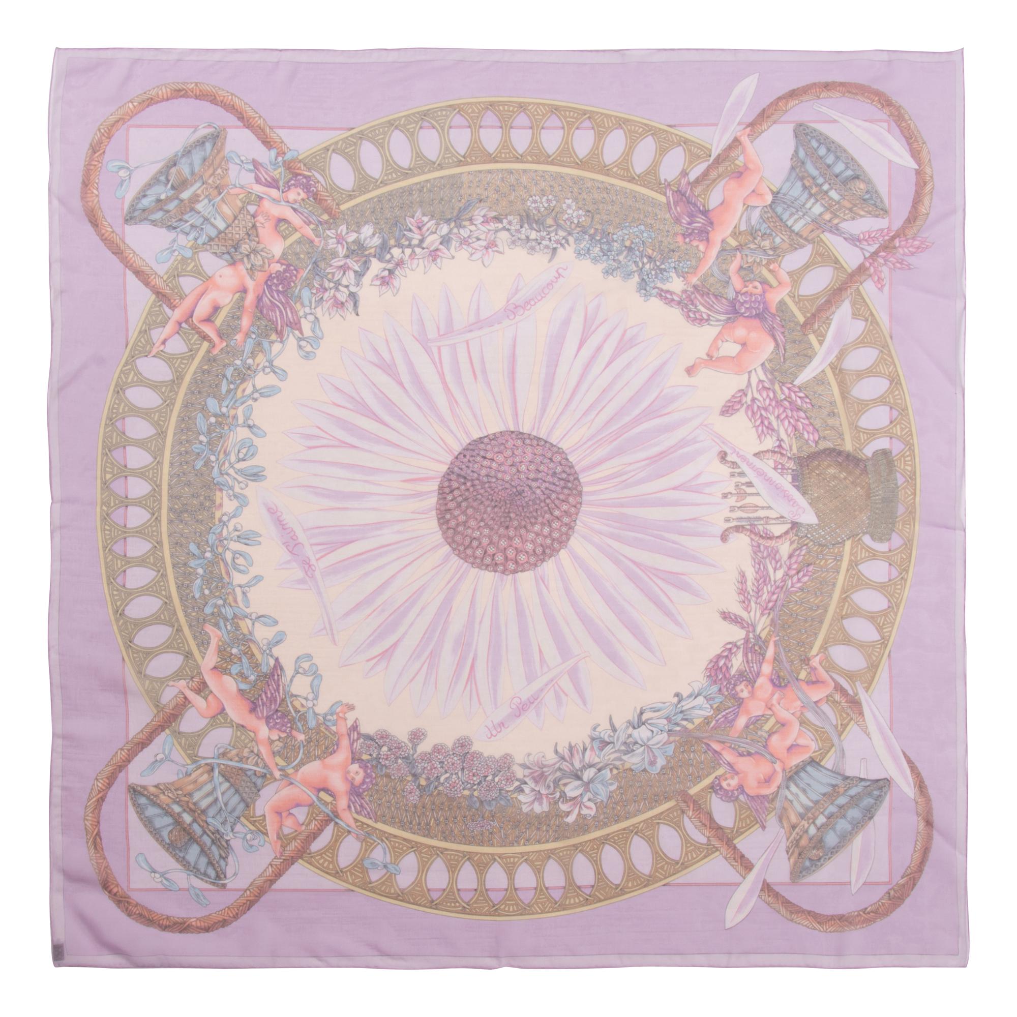 Three Hermès 90cm Silk Chiffon Scarves