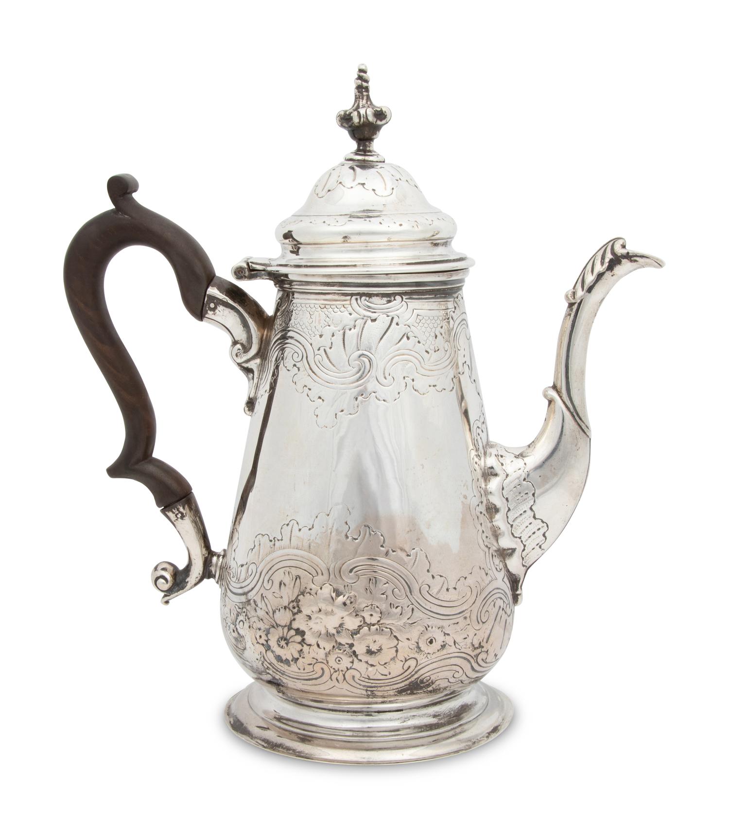 An English George II Silver Pitcher